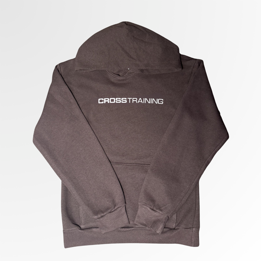 Cross Training Brown Sweatshirt- Embroidered
