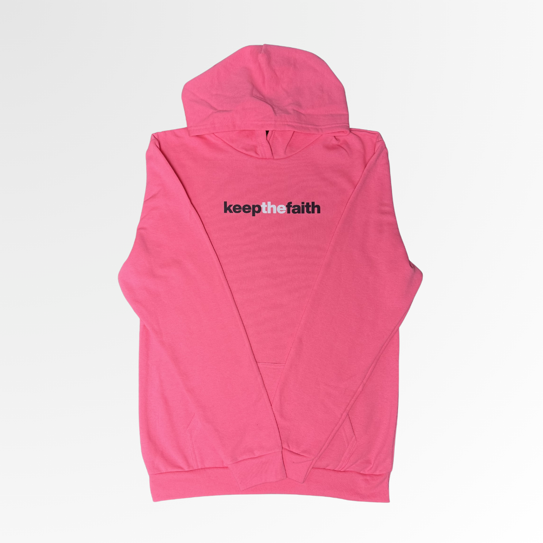 keep the faith Hot Pink Sweatshirt