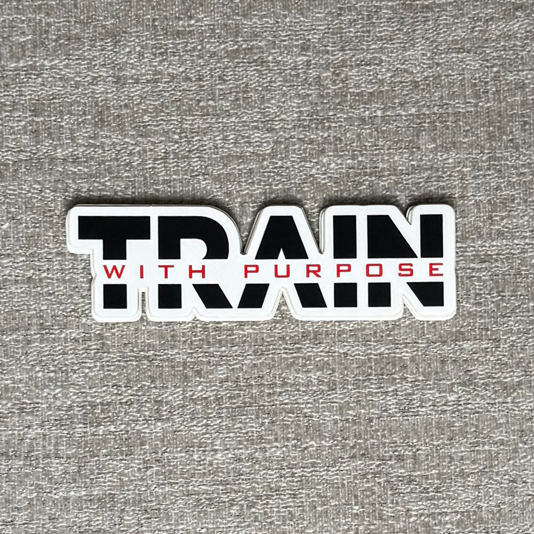 Train with Purpose Sticker